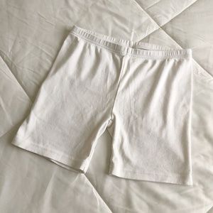 Gymboree White Biker Shorts